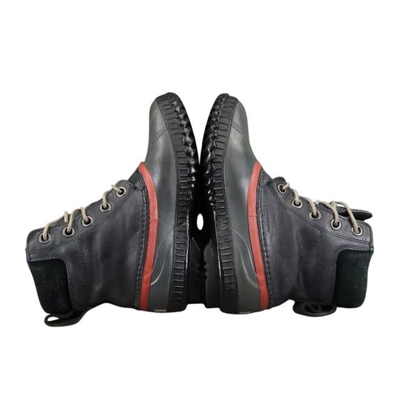 Sorel Boots Men 6 Snow Winter Cheyanne II Leather Rubber Lace Up Waterproof Grey main image 13